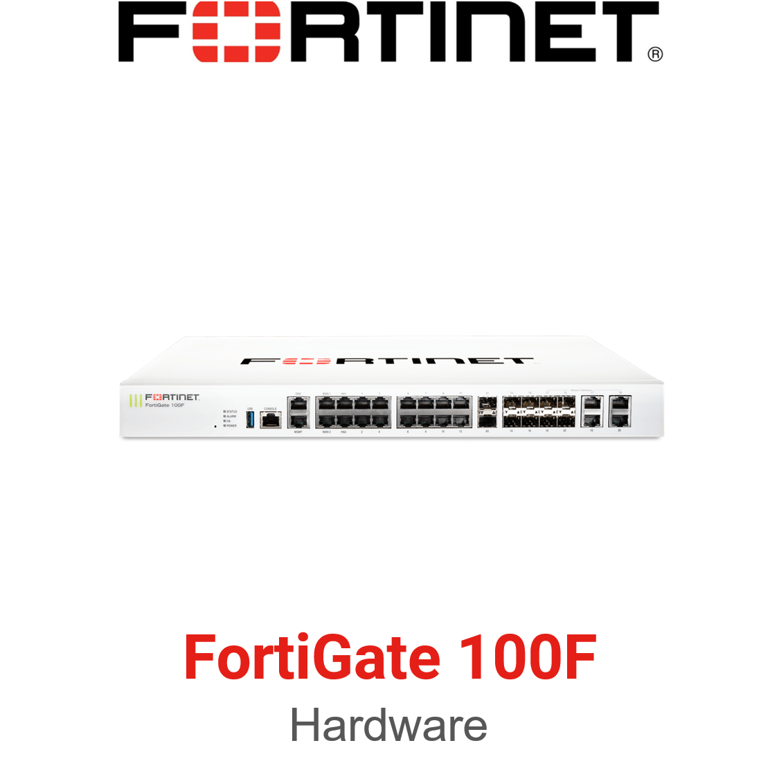 Fortinet FortiGate 100F Firewall (FG-100F) | EnBITCon systemhouse